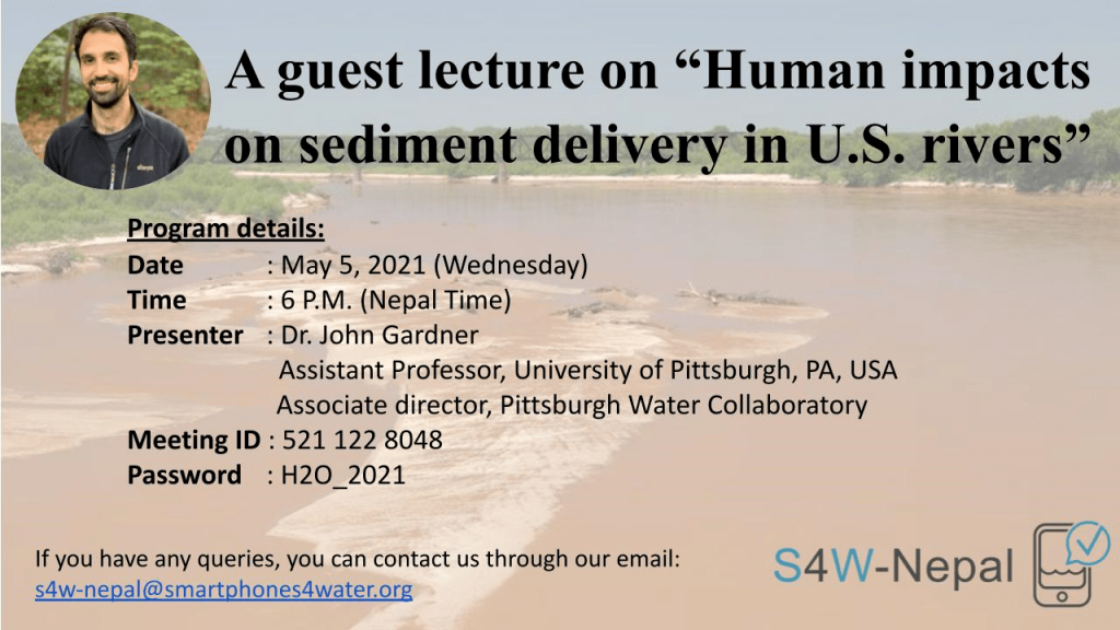 “Human impacts on sediment delivery in US rivers”